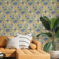 Purchase BDS6077 NuWallpaper Wallpaper, Bright Multi Moody June Blooms Peel & Stick - By Dylan M NuWallpaper1