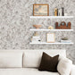 Purchase BDS6081 NuWallpaper Wallpaper, Brown May Bloom Peel & Stick - By Dylan M NuWallpaper12