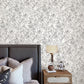 Purchase BDS6082 NuWallpaper Wallpaper, Grey May Bloom Peel & Stick - By Dylan M NuWallpaper12