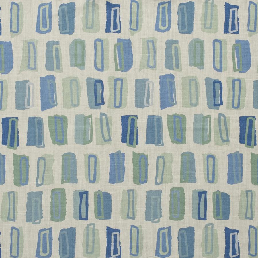 Sample BFC-3675.513.0 Hudson Blue Modern/Contemporary Lee Jofa Fabric