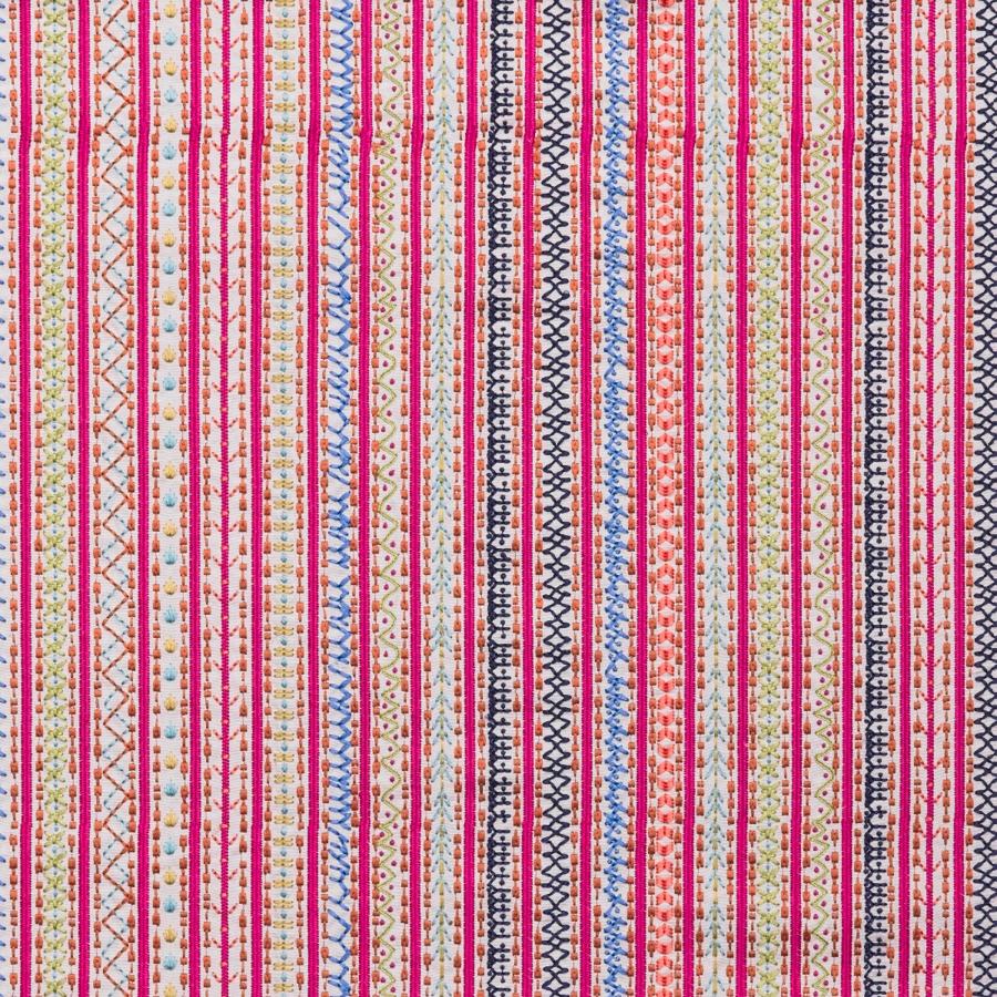 Sample BFC-3680.7125.0 Capri Multi Color Ethnic Lee Jofa Fabric