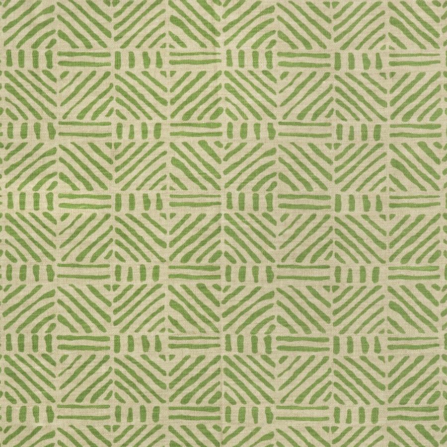 Sample BFC-3681.3.0 Linwood Green Ethnic Lee Jofa Fabric