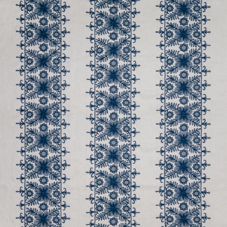 Sample BFC-3684.51.0 Angelica Blue Botanical Lee Jofa Fabric