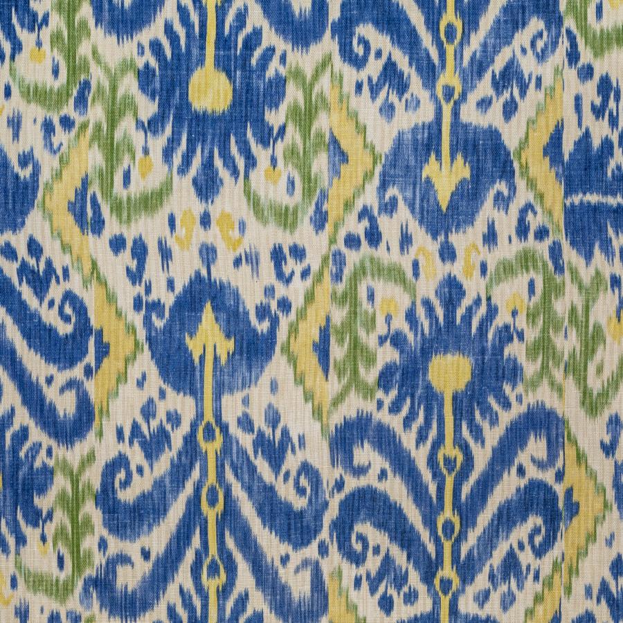 Search BFC-3688.514 Kamara Blue Yellow Ikat by Lee Jofa Fabric