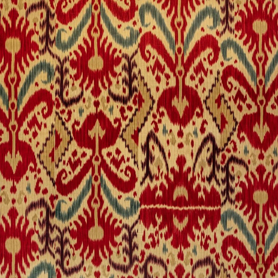 Sample BFC-3689.910.0 Kamara Velvet, Red by Lee Jofa Fabric