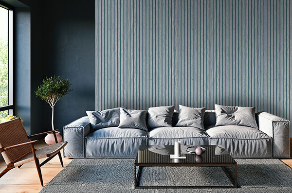 Purchase BG1164 Brewster Wallpaper, Panacea Blue Wood - Belgravia Decor12