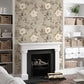 Purchase BG2301 Brewster Wallpaper, Bramble Beige Floral - Belgravia Decor1