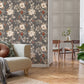 Purchase BG2303 Brewster Wallpaper, Bramble Charcoal Floral - Belgravia Decor1