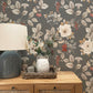 Purchase BG2303 Brewster Wallpaper, Bramble Charcoal Floral - Belgravia Decor12