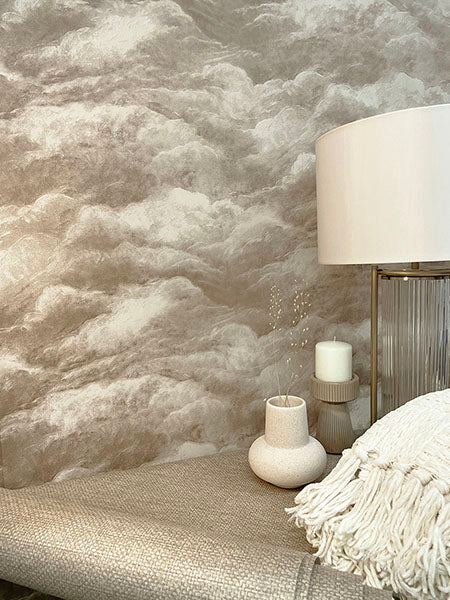 Purchase BG5707 Brewster Wallpaper, Nimbostratus Neutral Cloud - Belgravia Decor12