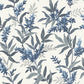 Purchase BG5905 Brewster Wallpaper, Olivia Blue Floral - Belgravia Decor