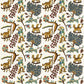 Purchase Old World Weavers Fabric SKU BH 00010031, Fables - Jawahar Crewel Blue / Multi 2