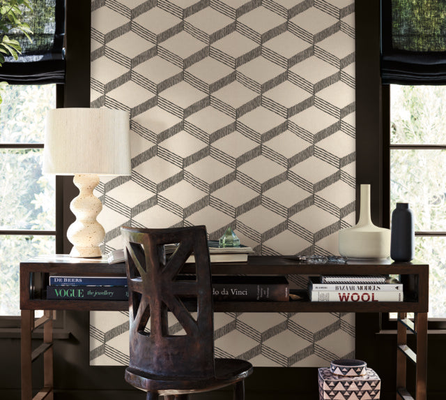 Purchase Bo6721 | Artifacts, Palisades Paperweave Beige - Antonina Vella Wallpaper