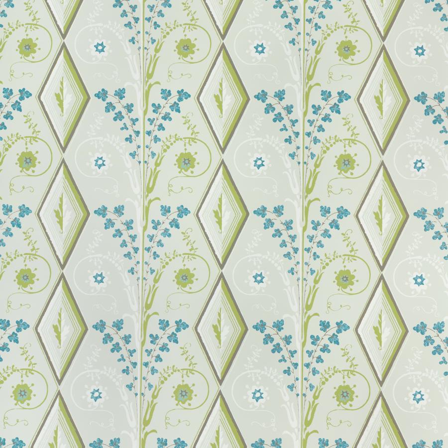 Purchase Br-69004-1523 Gallier Diamond, Mist - Brunschwig & Fils Wallpaper - Br-69004.1523.0