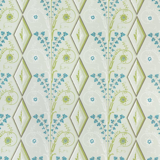 Purchase Br-69004-1523 Gallier Diamond, Mist - Brunschwig & Fils Wallpaper - Br-69004.1523.0