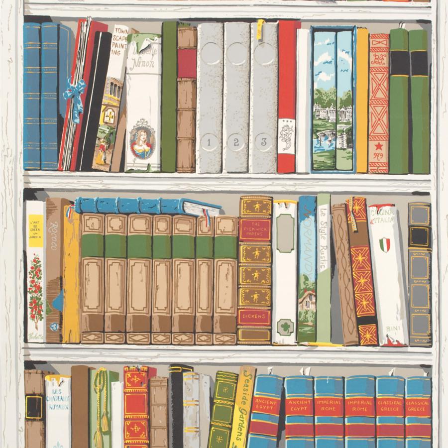 Sample BR-69080.MMM Bibliotheque Multicolor Brunschwig and Fils