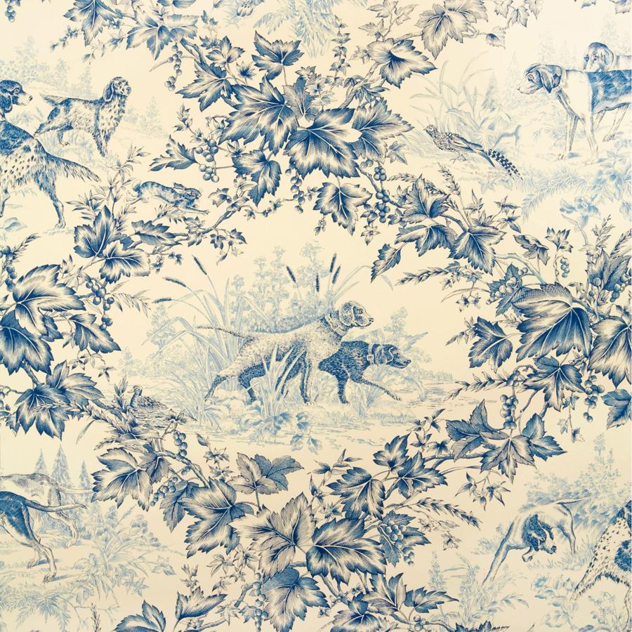 Looking BR-69265.222 On Point Blue by Brunschwig Fils