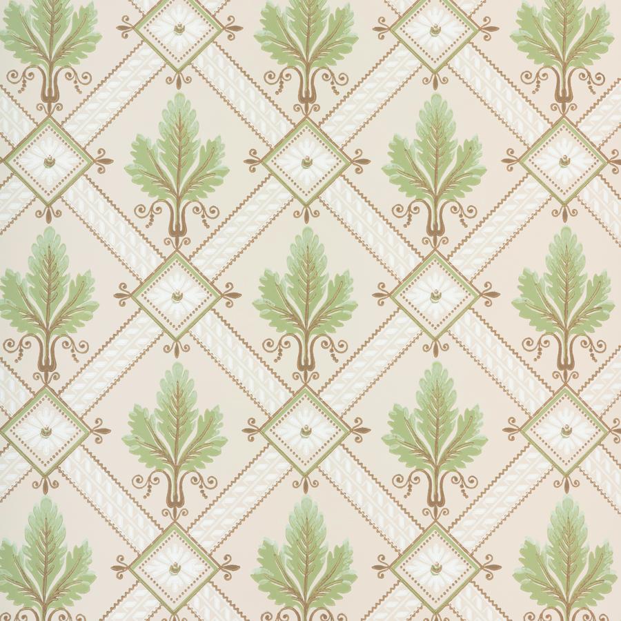 Purchase Br-69408-630 Latrobe, Leaf - Brunschwig & Fils Wallpaper - Br-69408.630.0
