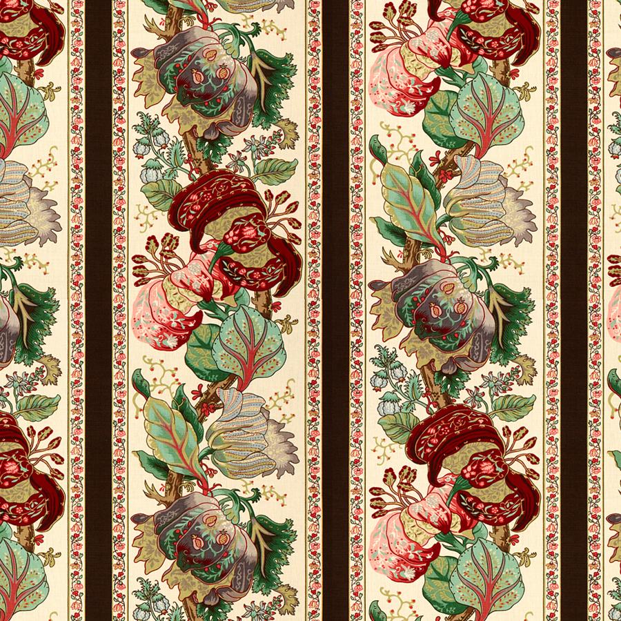 View BR-70341.0.0 La Portugaise Cot/Lin Prt Beige Botanical by Brunschwig & Fils Fabric