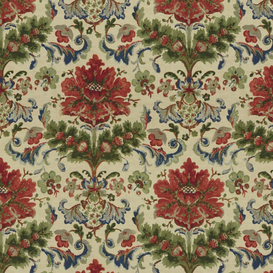Search BR-79574.010.0 Windsor Damask Cotton & Linen Print Red Damask by Brunschwig & Fils Fabric
