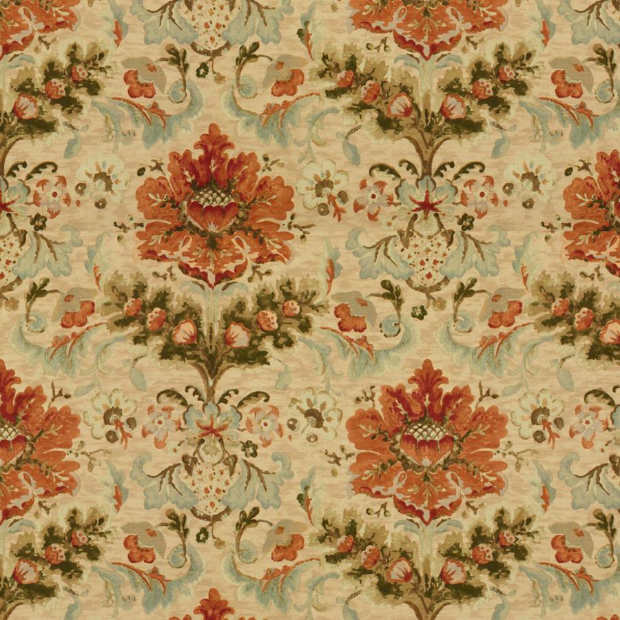 Looking BR-79574-847 Windsor Damask Cotton & Linen Print Copper On Sand Damask by Brunschwig & Fils Fabric