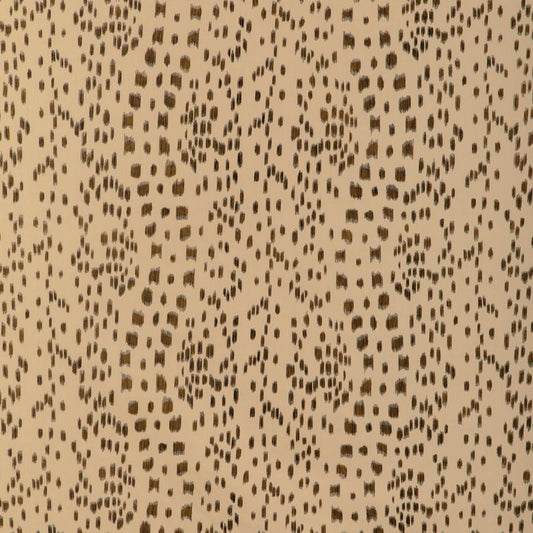 Shop BR-79585-874 Les Touches Cotton Print Brown Geometric by Brunschwig & Fils Fabric