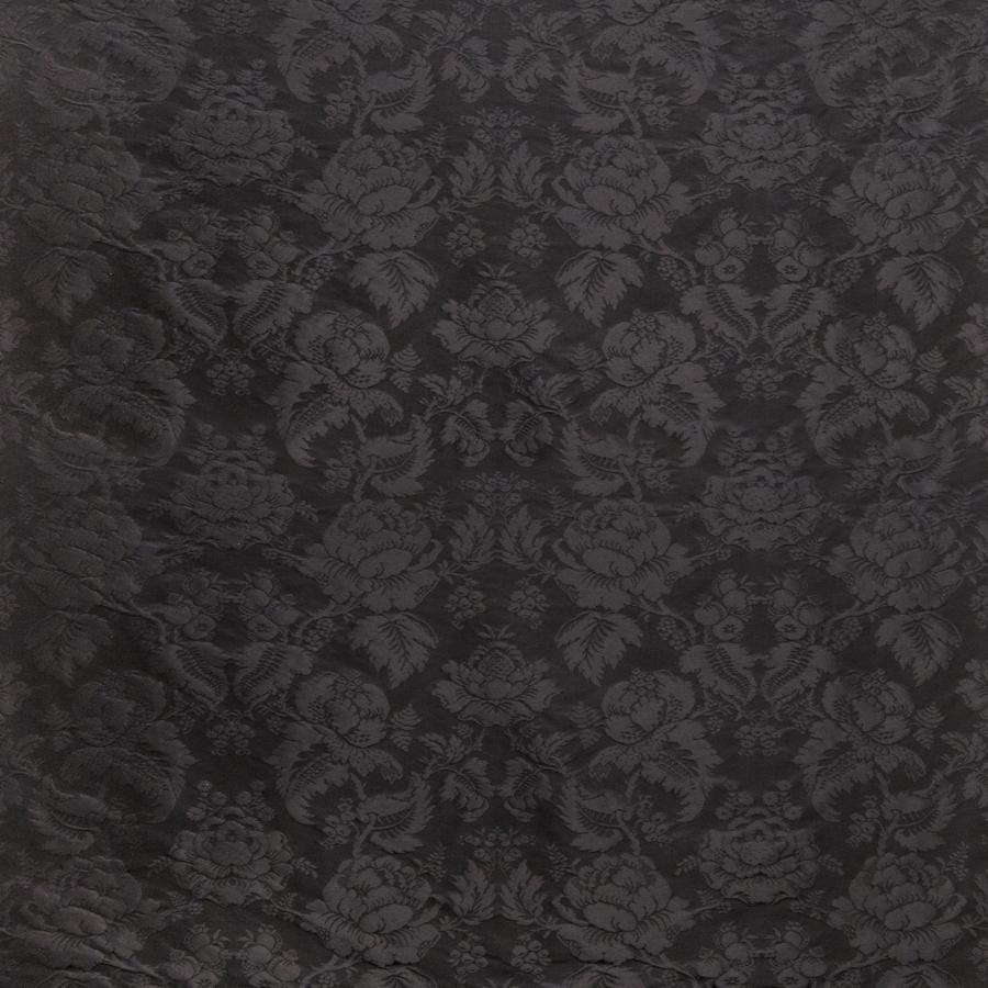 Sample BR-81035-8 Moulins Damask Onyx Damask Brunschwig and Fils Fabric