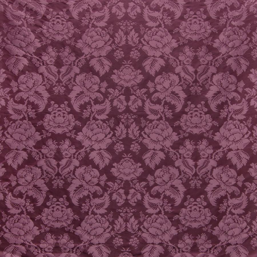 Select BR-81035-909 Moulins Damask Eggplant Damask by Brunschwig & Fils Fabric