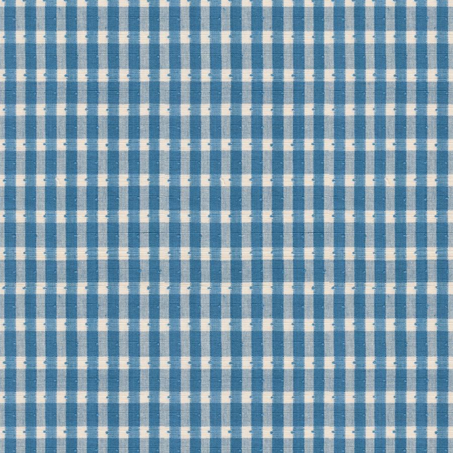 Order BR-89505-244 Halsey Cotton Check Oxford Blue by Brunschwig & Fils Fabric