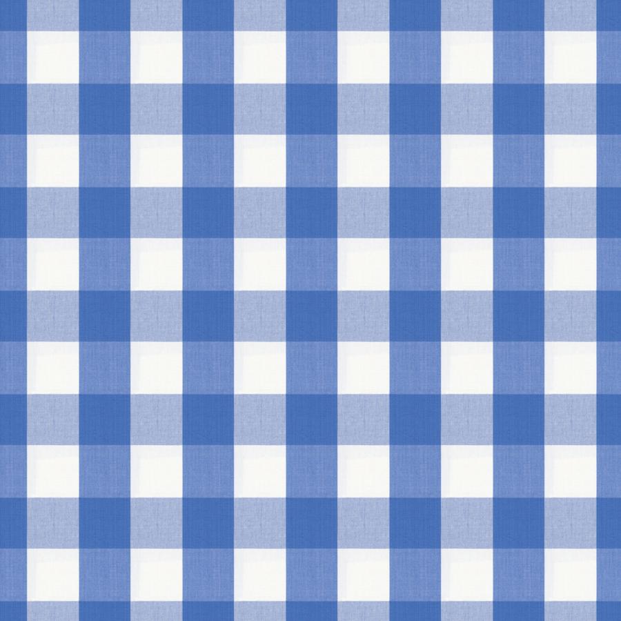 Sample BR-89725-235 Exchequer Cotton Check Cornflower Check/Plaid Brunschwig and Fils Fabric