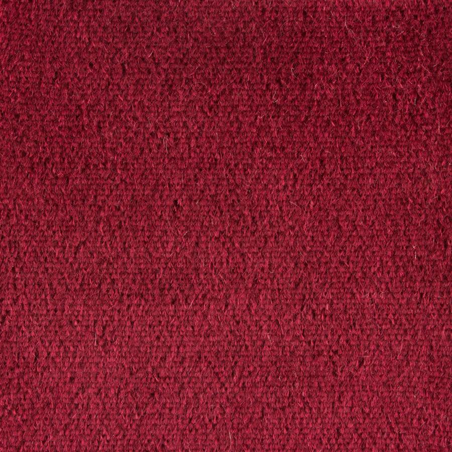 Sample BR-89778-174 Autun Mohair Velvet Crimson Solid Brunschwig and Fils Fabric