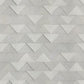 Purchase C88610 Brewster Wallpaper, Matrix Grey Triangle - Medley