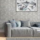 Purchase C88610 Brewster Wallpaper, Matrix Grey Triangle - Medley1
