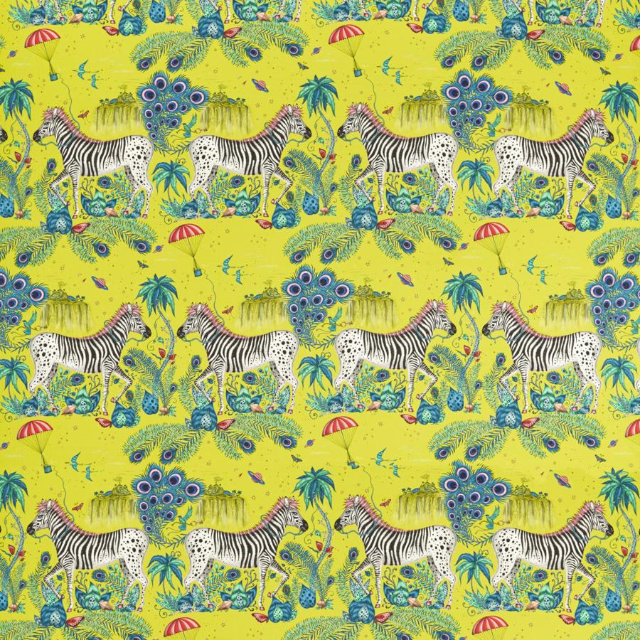 Purchase Ccf0867-01.Cac.0 Lost World, Lime - Clarke And Clarke Fabric
