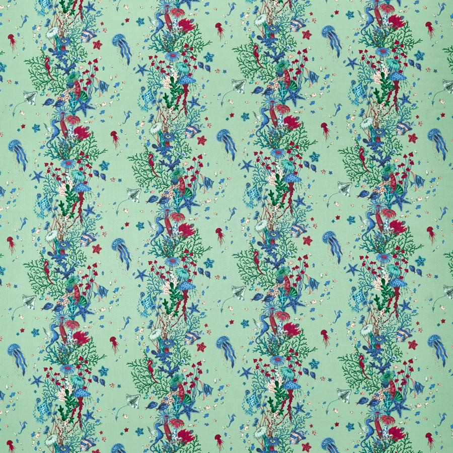Purchase Ccf0870-01.Cac.0 Seaforest, Aqua - Clarke And Clarke Fabric