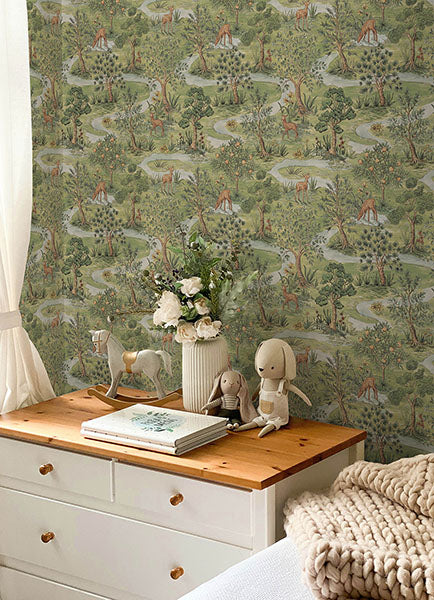 Purchase CJS6320 NuWallpaper Wallpaper, Bramble Forest Peel & Stick - Chris Loves Julia NuWallpaper12