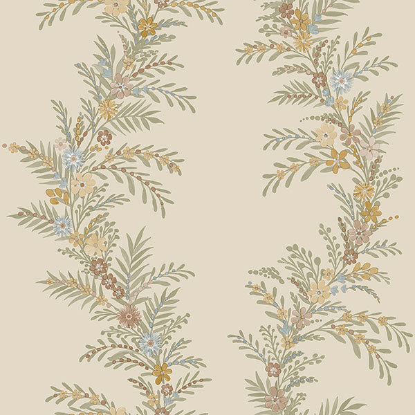 Purchase CJS6323 NuWallpaper Wallpaper, Posy Vanilla Peel & Stick - Chris Loves Julia NuWallpaper