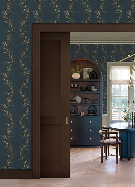 Purchase CJS6324 NuWallpaper Wallpaper, Posy Midnight Peel & Stick - Chris Loves Julia NuWallpaper1