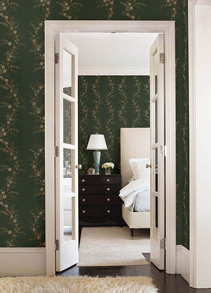 Purchase CJS6325 NuWallpaper Wallpaper, Posy Spruce Peel & Stick - Chris Loves Julia NuWallpaper12