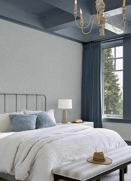 Purchase CJS6331 NuWallpaper Wallpaper, Nova Mist Blue Peel & Stick - Chris Loves Julia NuWallpaper1