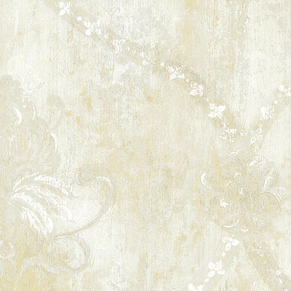 Purchase Cs27332 | Classic Silks 2, Neutral Damask - Norwall Wallpaper