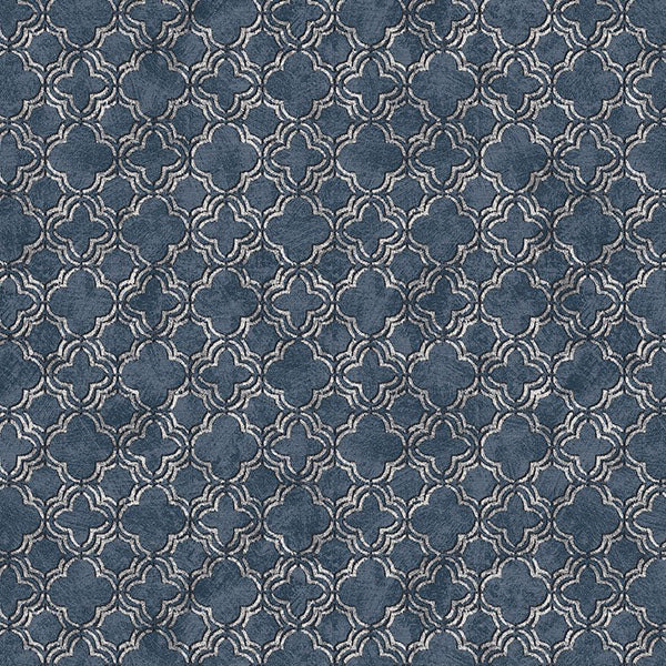 Purchase Cs35619 | Classic Silks 2, Blue Ikat - Norwall Wallpaper