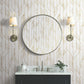 Purchase Df3301 | Decadence Ii, Elemental Thread White & Gold - Candice Olson Wallpaper