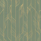 Purchase Df3306 | Decadence Ii, Elemental Thread Green & Gold - Candice Olson Wallpaper