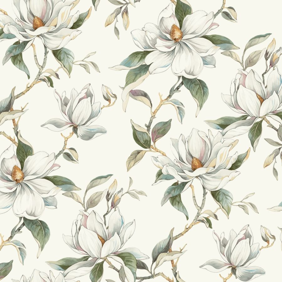 Purchase Df3311 | Decadence Ii, Garden Jewels White - Candice Olson Wallpaper