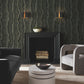 Purchase Df3326 | Decadence Ii, Mineral Shimmer Black & Gold - Candice Olson Wallpaper