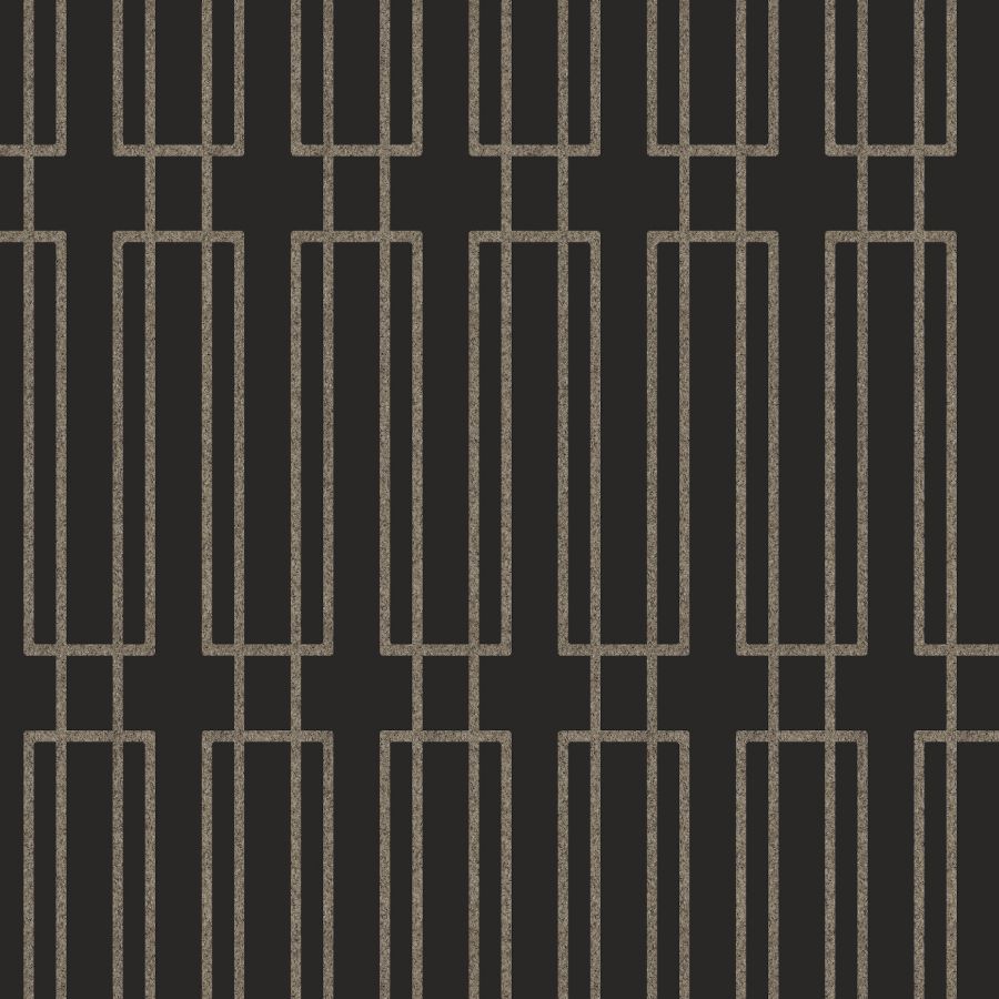 Purchase Df3328 | Decadence Ii, Terrace Black - Candice Olson Wallpaper
