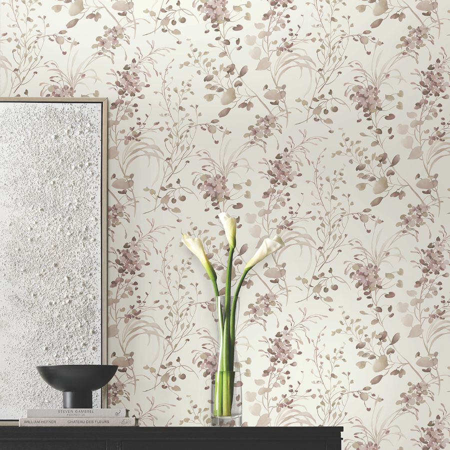 Purchase Df3345 | Decadence Ii, Spring Whispers Soft Blush - Candice Olson Wallpaper