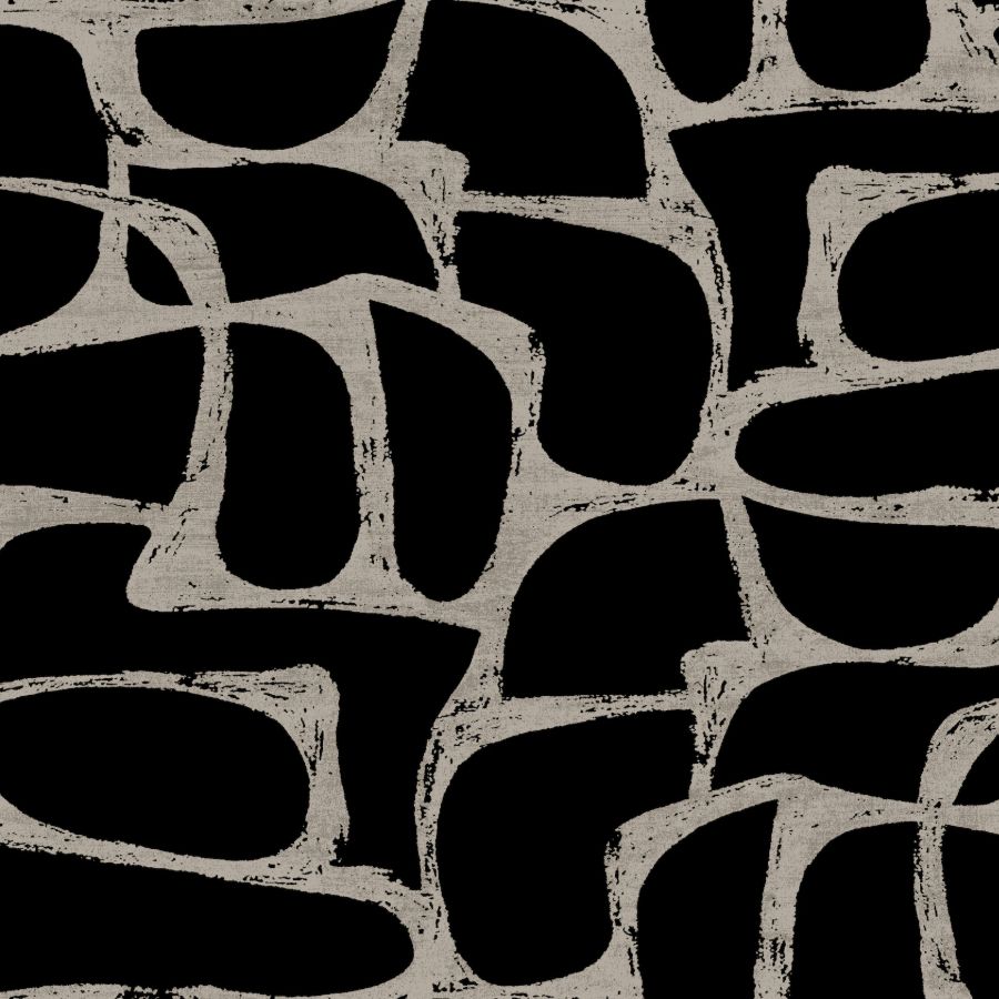 Purchase Df3352 | Decadence Ii, Craftsman Geometric Black - Candice Olson Wallpaper