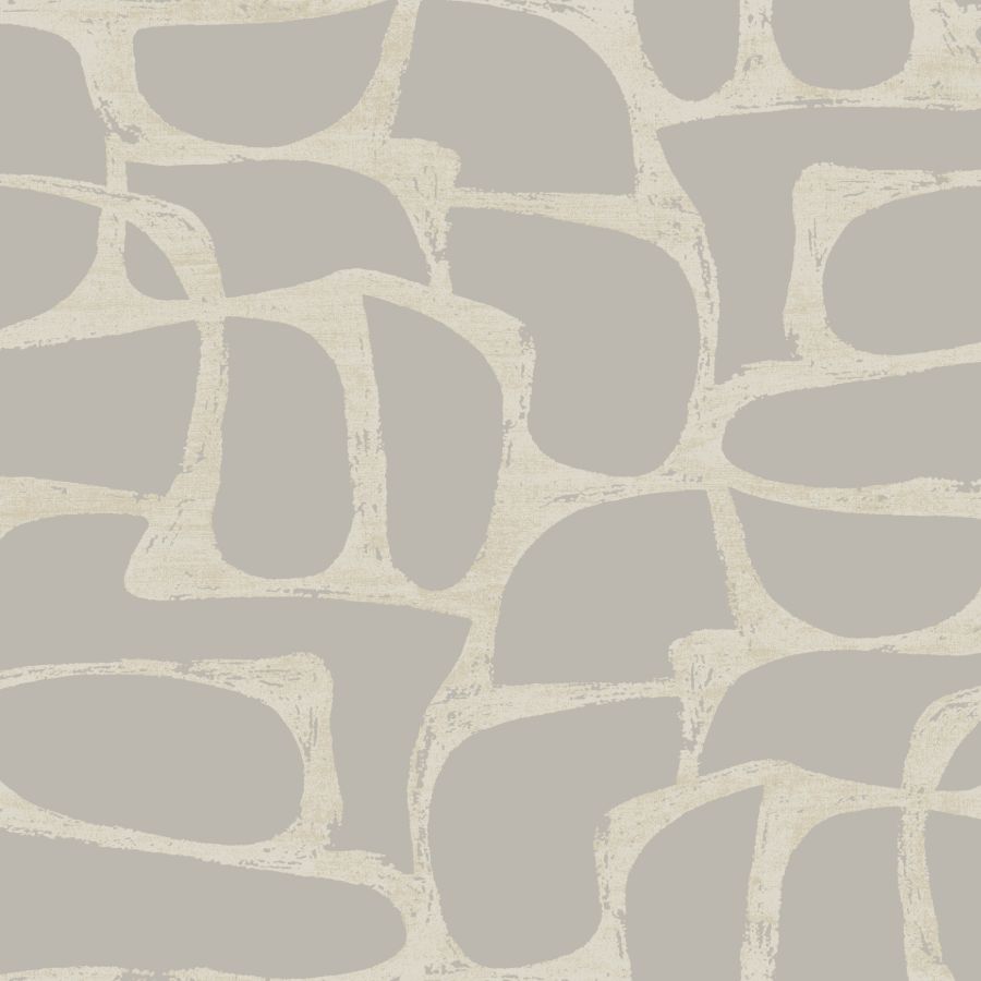Purchase Df3354 | Decadence Ii, Craftsman Geometric Taupe - Candice Olson Wallpaper